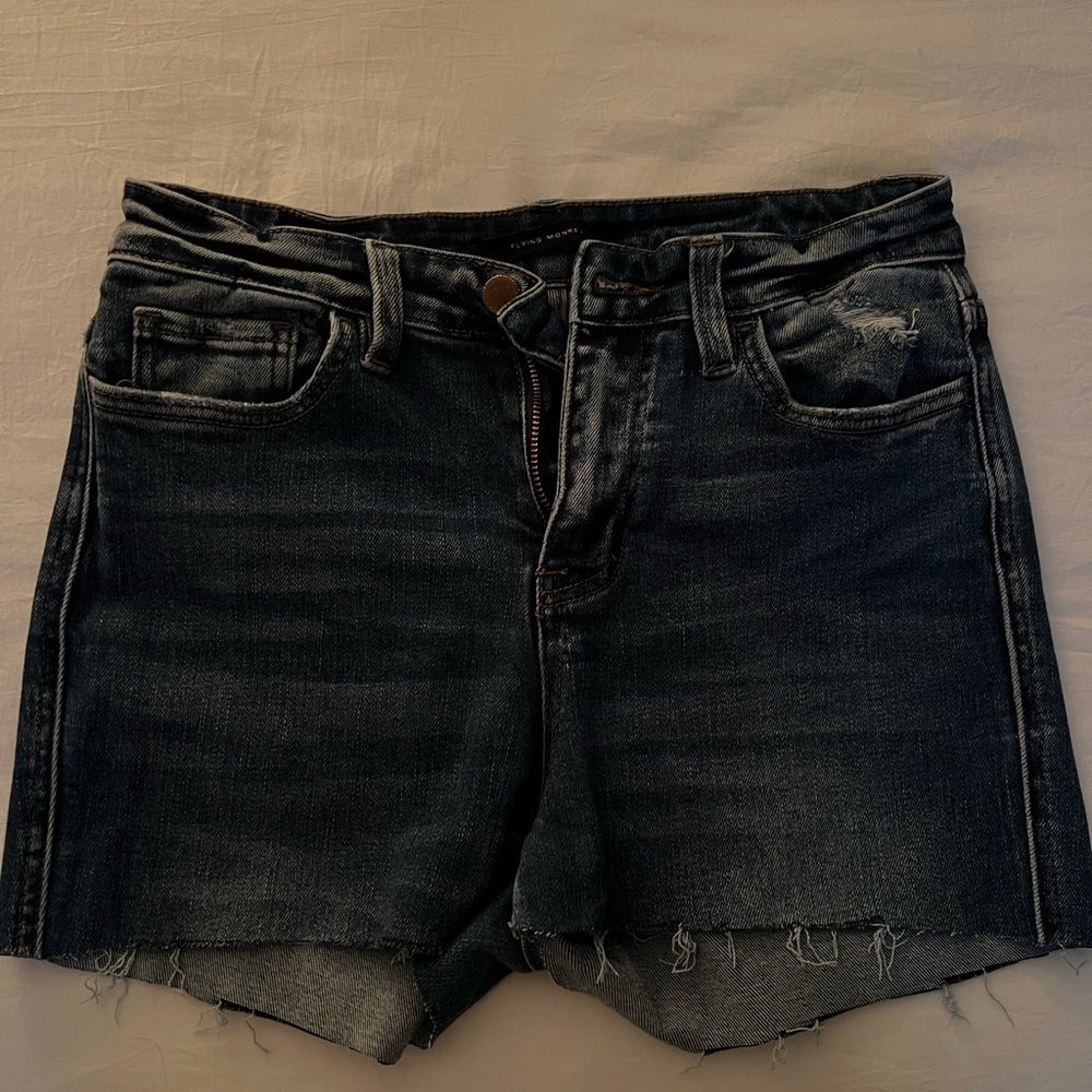 Hollister Dark Wash Jean Shorts